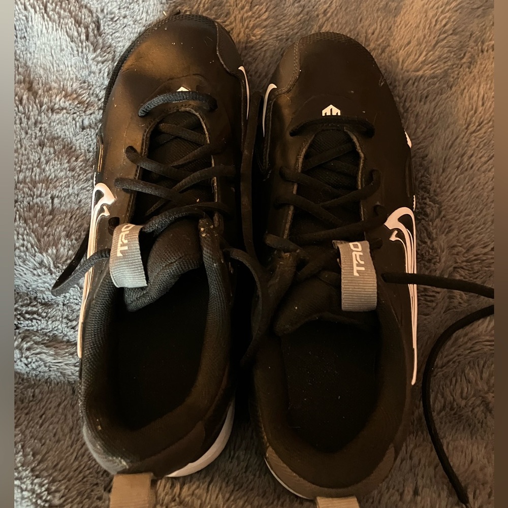 Nike Black and White Kids Shoes